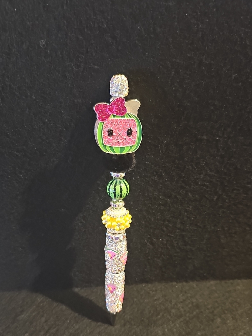 Cute Pink & Green Watermelon Charming Pen